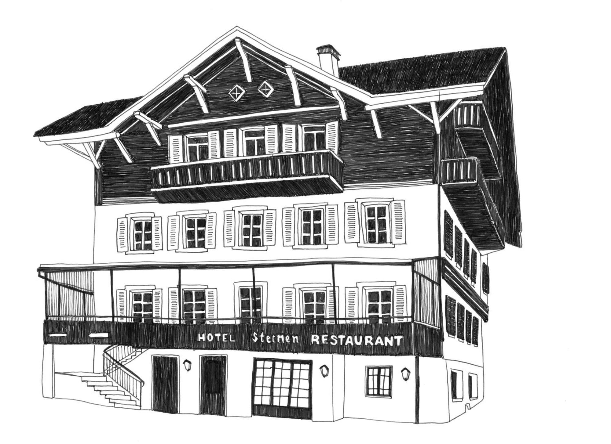 Hotel Sternen Lenk Exterior photo